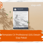 Template CV Profesional (101 Desain Siap Pakai)